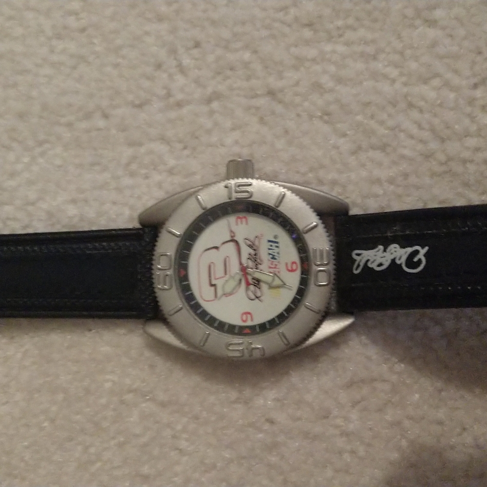 Dale Earnhardt glow in the dark watch